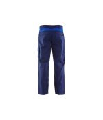 Pantaloni professionali multitasche industrial Blaklader 1404 blu marino/blu fiordaliso