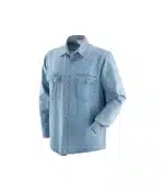 Camicia Jeans da lavoro manica lunga azzurro chiaro
