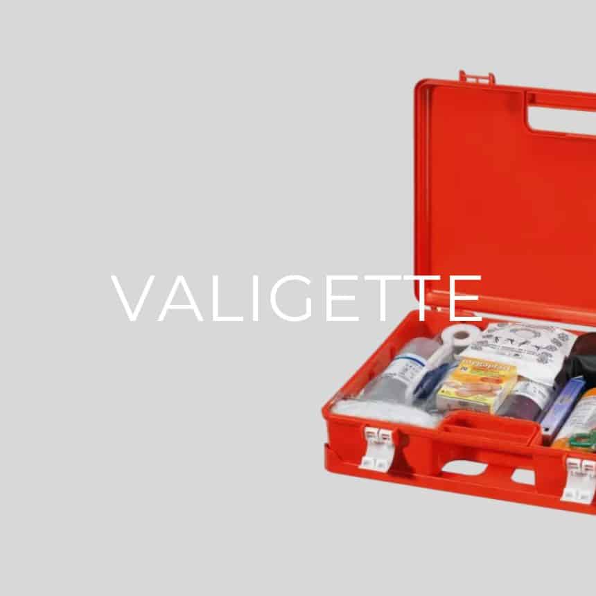 Valigette mediche kit primo soccorso certificate categoria