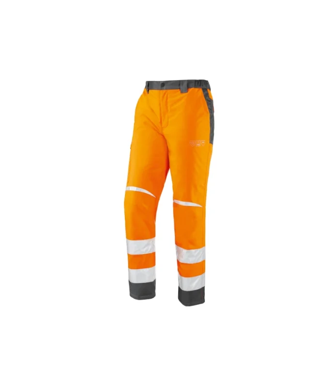 pantaloni alta visibilità impermeabili e antifreddo latina arancioni
