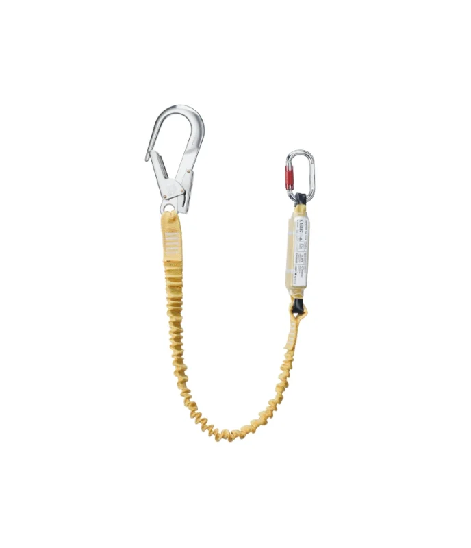 cordino con dissipatore di energia safe Flex neri