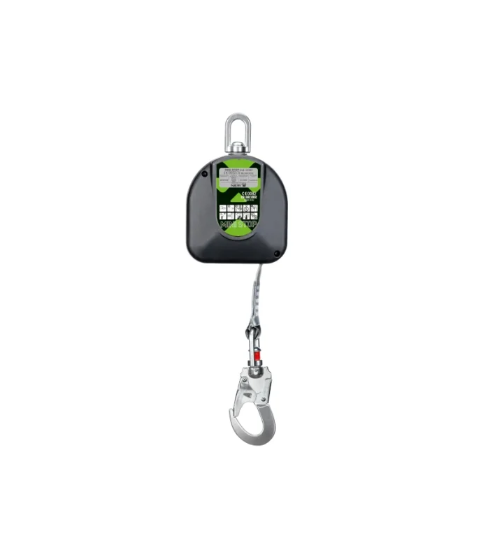 cordino retrattile dpi professionale stop mini neri